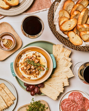 Honey Almond Baked Brie