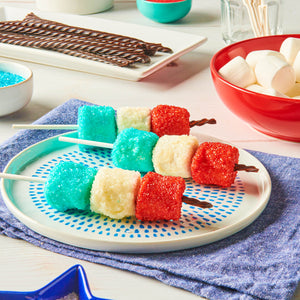 Firecracker Marshmallow Pops