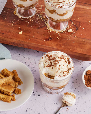 Vanilla Tiramisu Latte Parfait