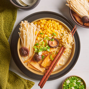 Mushroom Tonkotsu Ramen