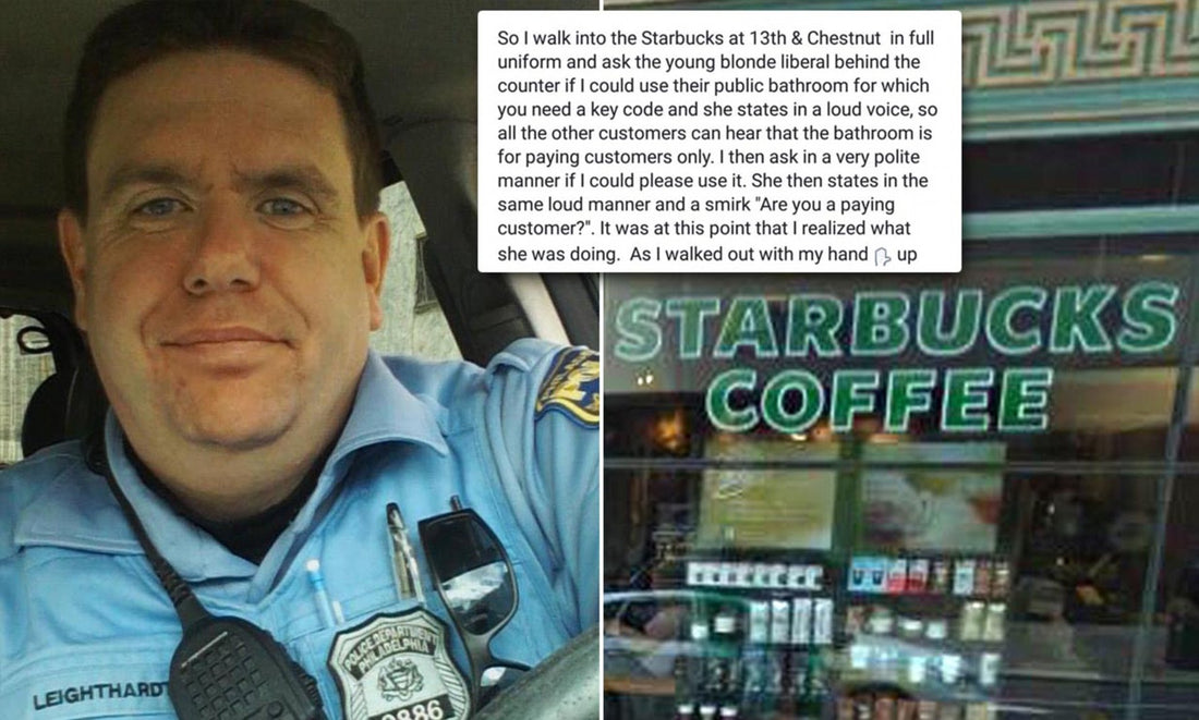 Uniformed Officer Asks If He Can Use Starbucks Restroom, Gets Unexpected Response From Employee