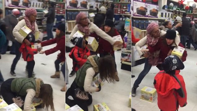 Watch: Woman's Encounter With Child At Black Friday Sale Goes Viral (Video)