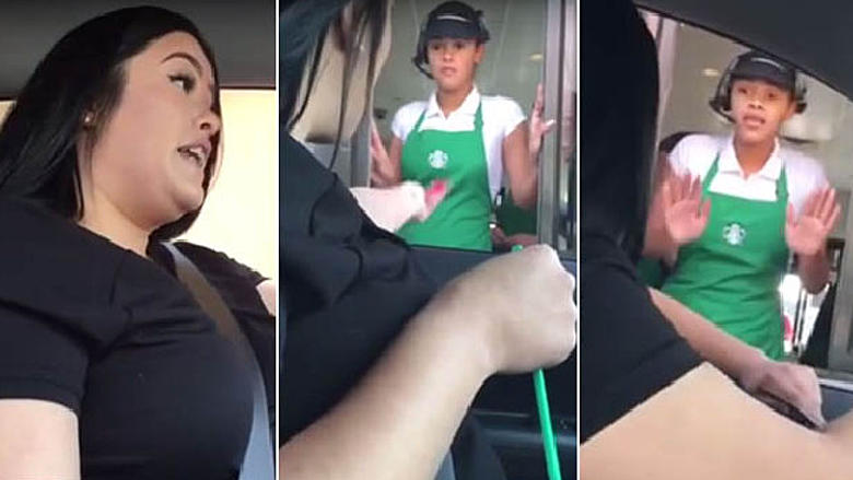 Customer Realizes What Starbucks Drive-Thru Cashier Did, Takes Matters Into Own Hands (Video)