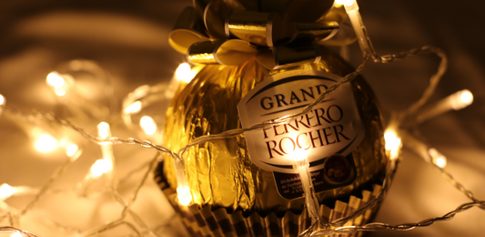 Homemade Ferrero Rocher's