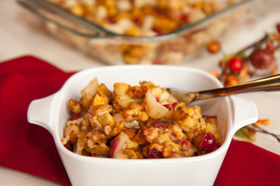 Apple Cranberry Stuffing