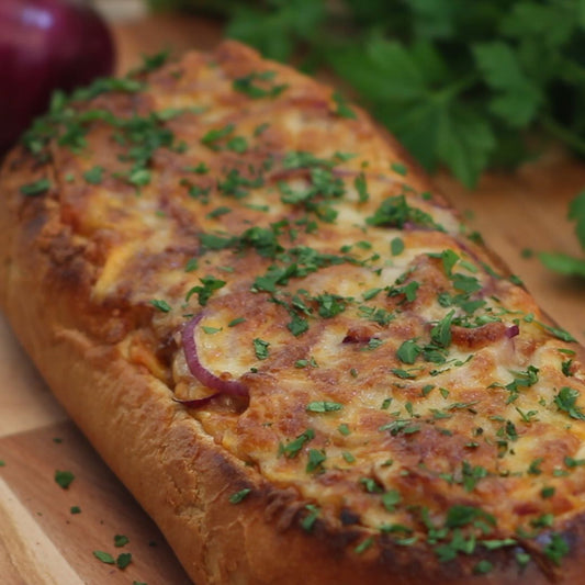 BBQ Chicken Bread Boat