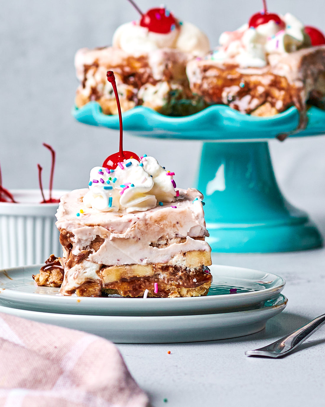 Banana Split Dessert Casserole