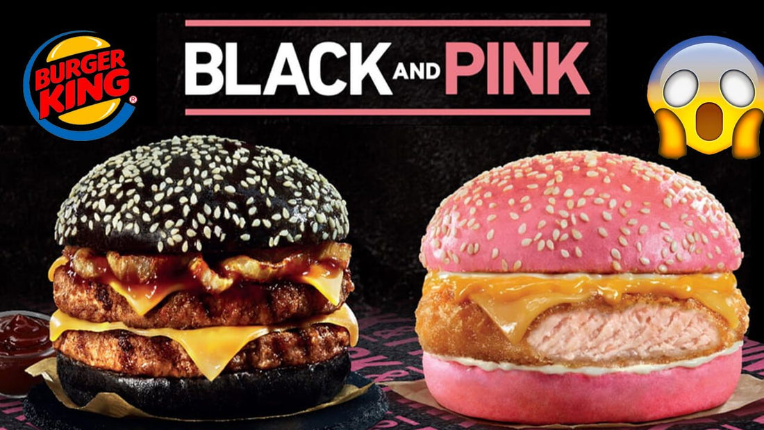 Nothing Screams Romance Like Burger King’s Black and Pink Burgers