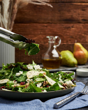 Pear Walnut Spring Salad