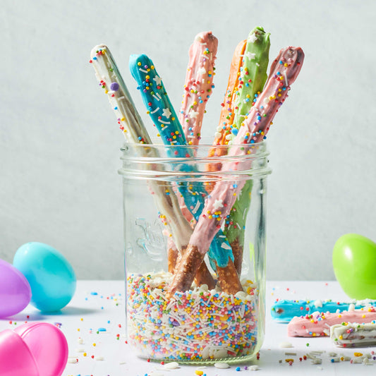 Spring Pretzel Rods