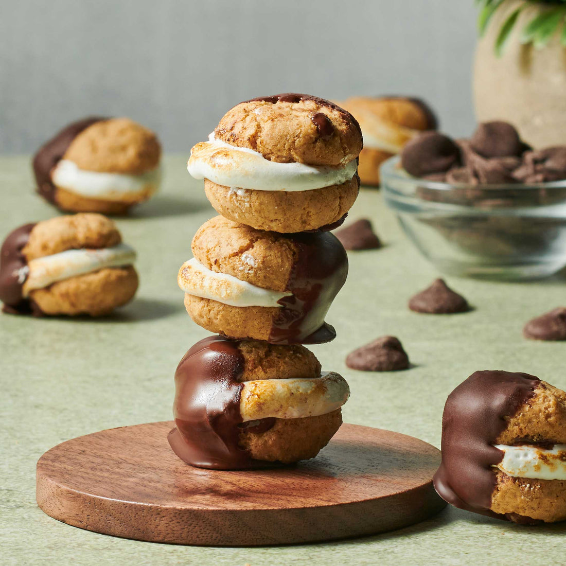 S'mores Cookie Sandwich