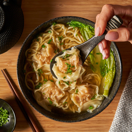 Shoyu Wonton Noodle Soup