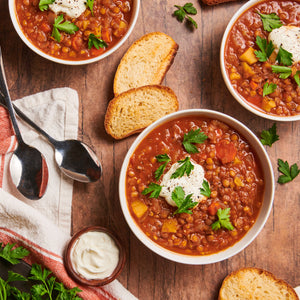 Tomato Lentil Soup