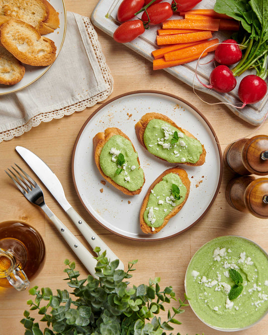 Spring Pea and Feta Dip