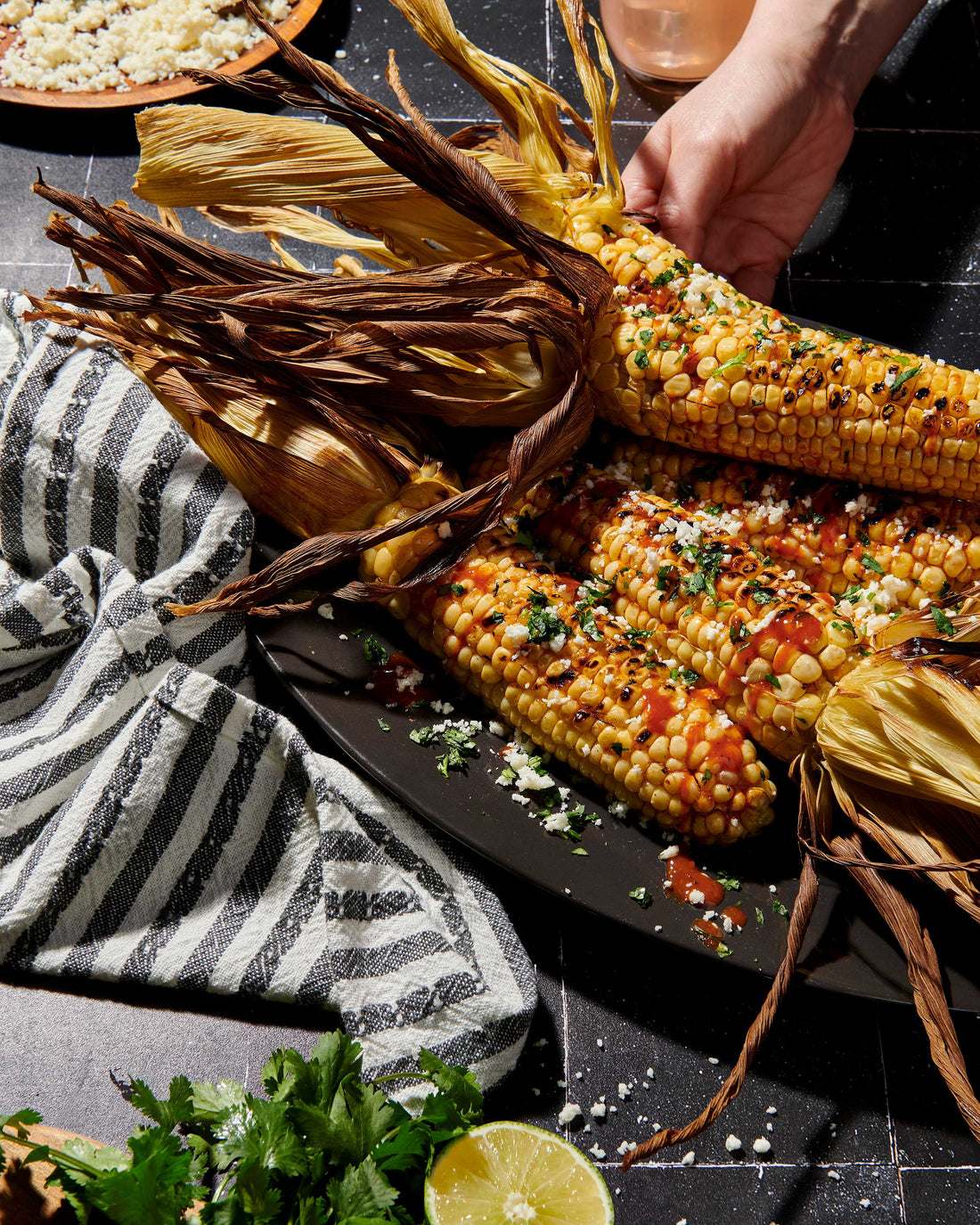 Fire Roasted Corn on the Cob