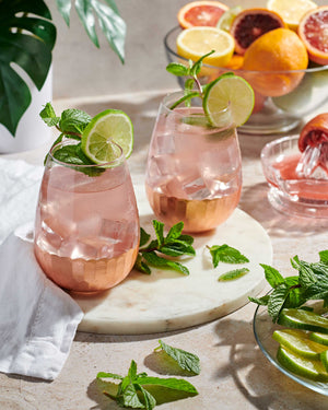 Blood Orange Ginger Mule Mocktail