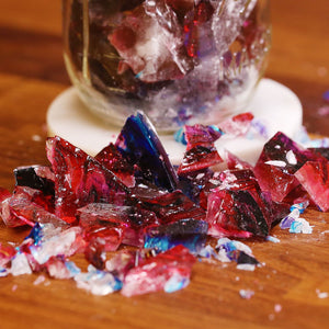 DIY Galaxy Rock Candy