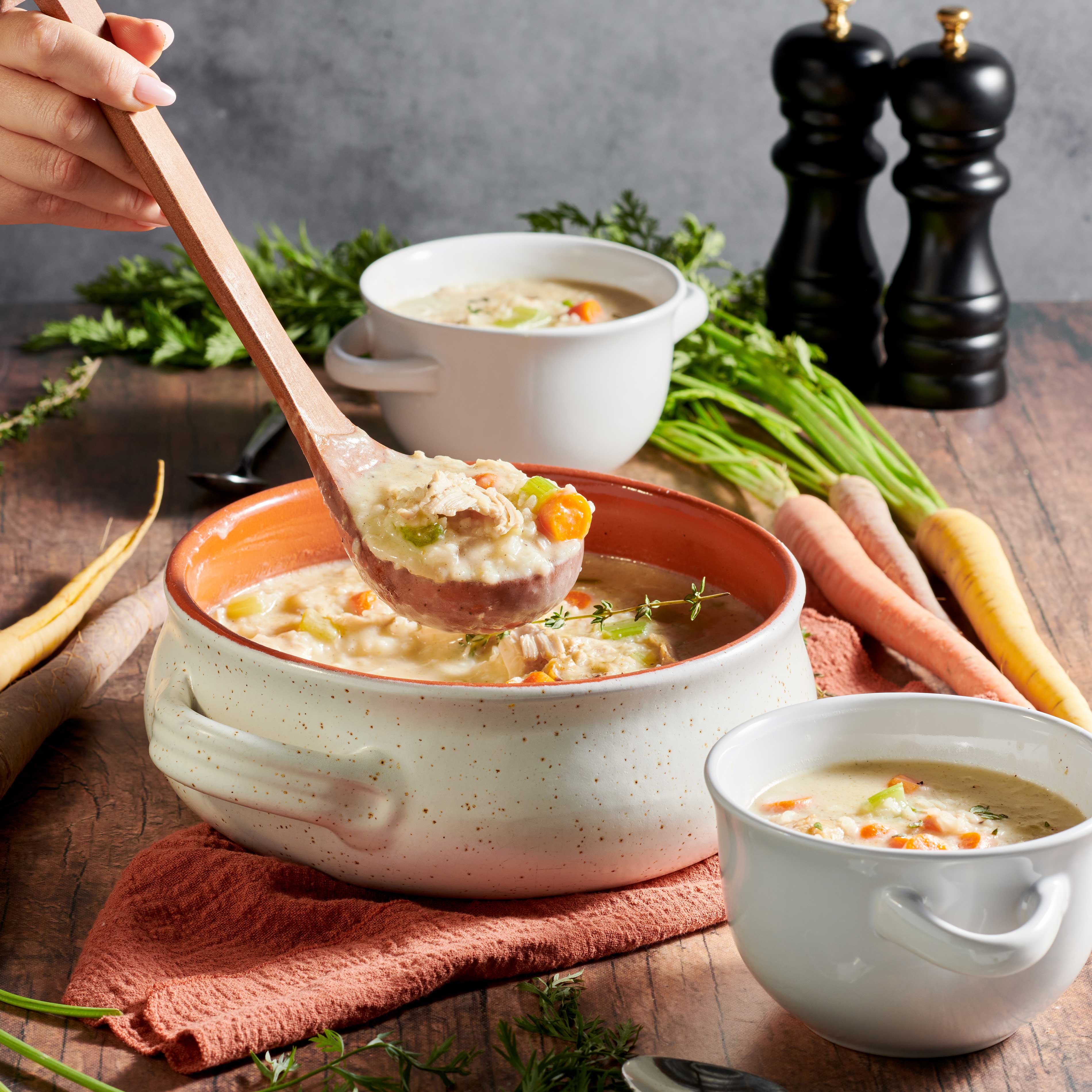 Thanksgiving Rice Soup