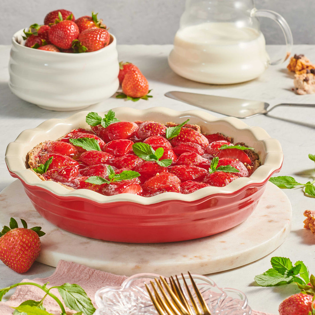 Fresh Strawberry Pie 