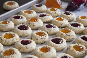 Almond Thumbprint Cookies