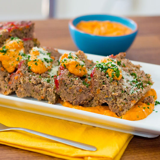 Meatloaf With Goat Cheese Marinara