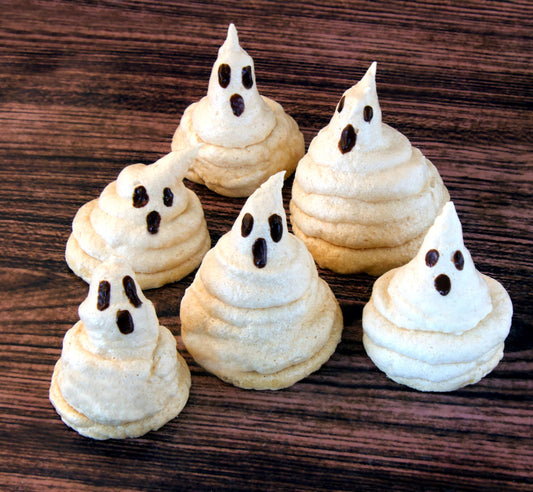 Ghost Meringues