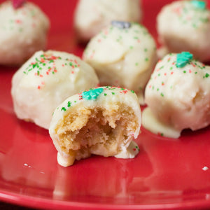 Holiday Sugar Cookie Balls