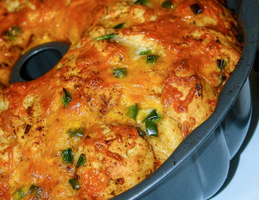 Jalapeno Cheddar Monkey Bread