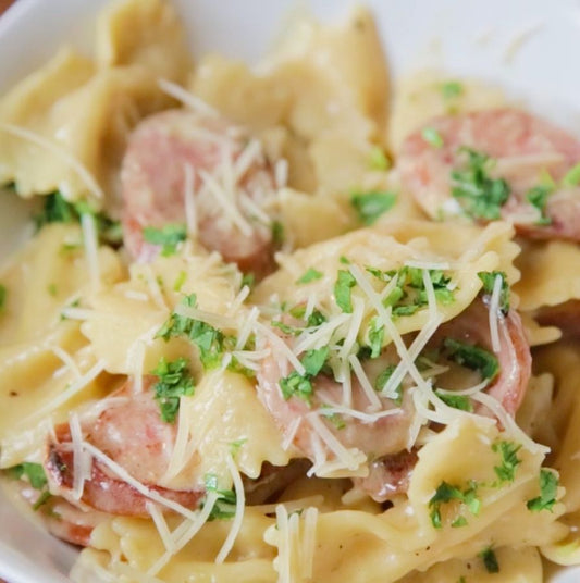 One-Pot Cajun Sausage Alfredo