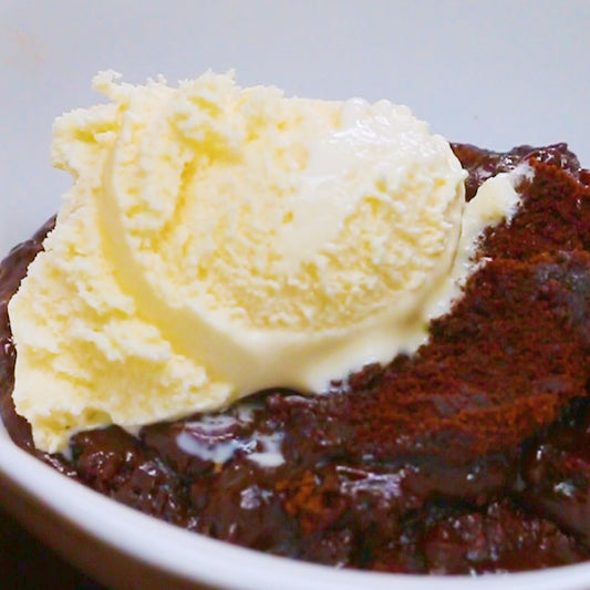 Ooey Gooey Slow Cooker Brownies