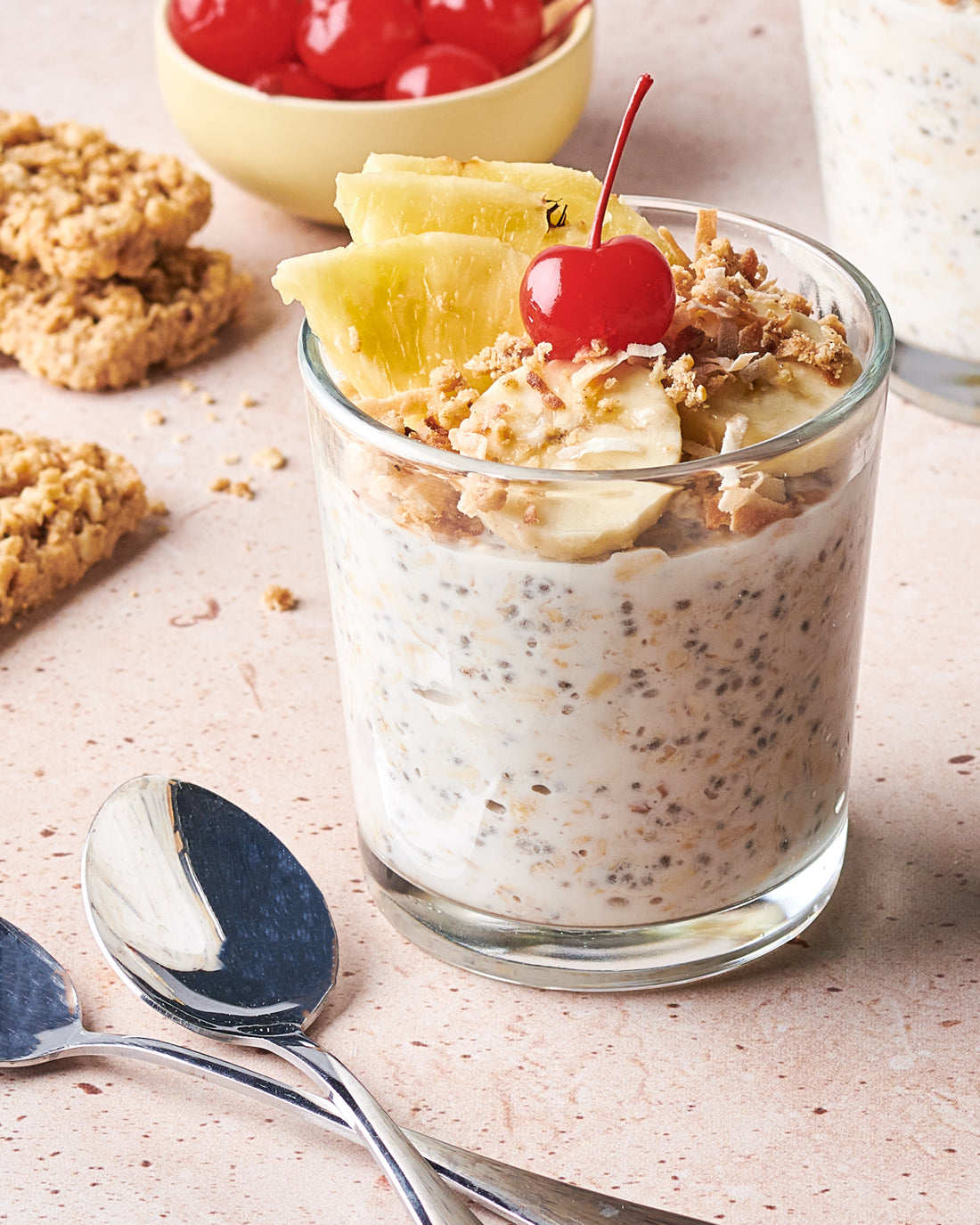 Pina Colada Overnight Oats