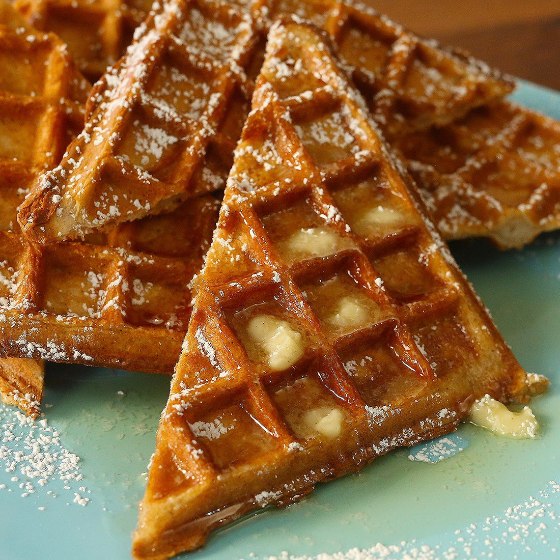 Pumpkin Pie Waffles