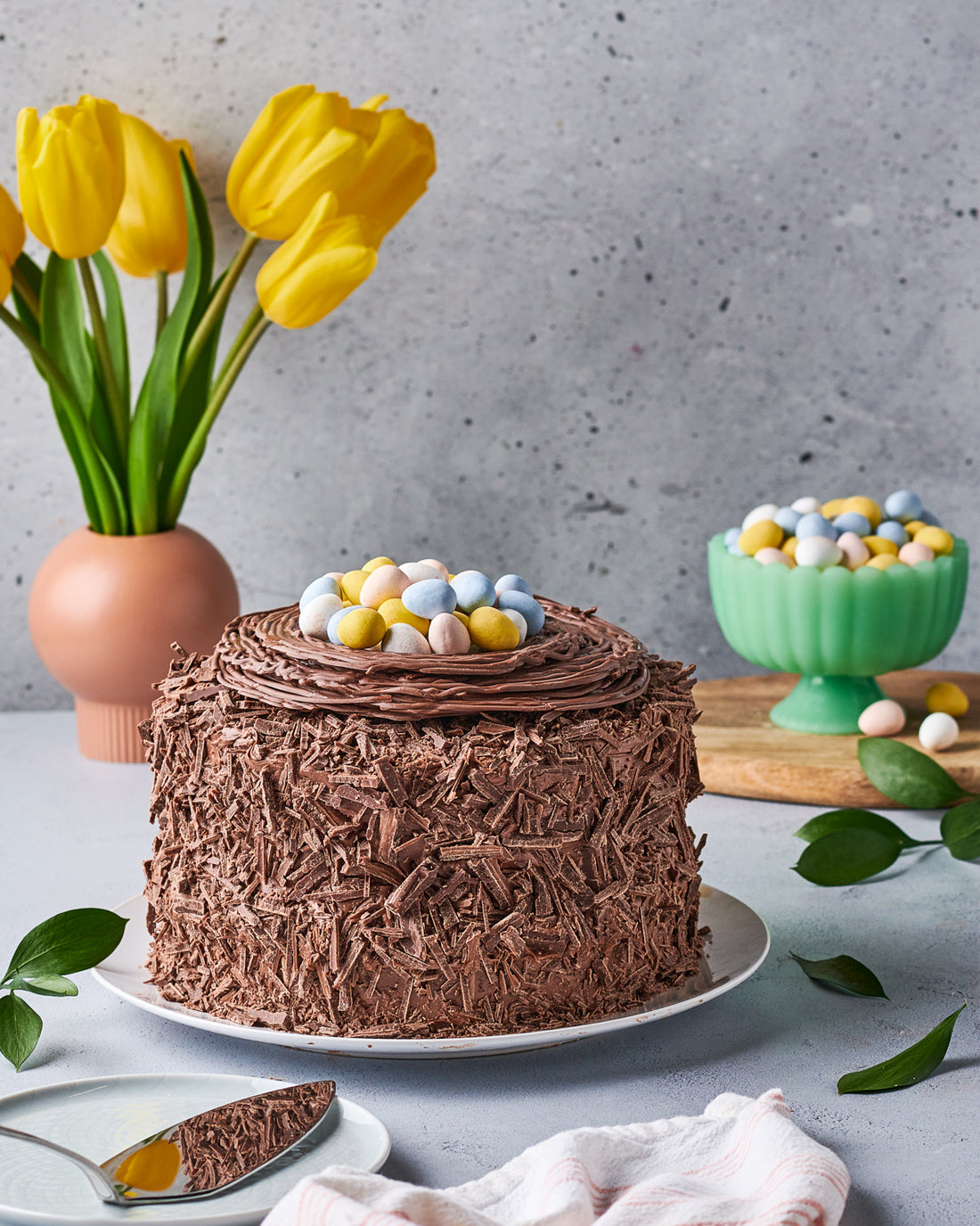 Spring Bird Nest Cake