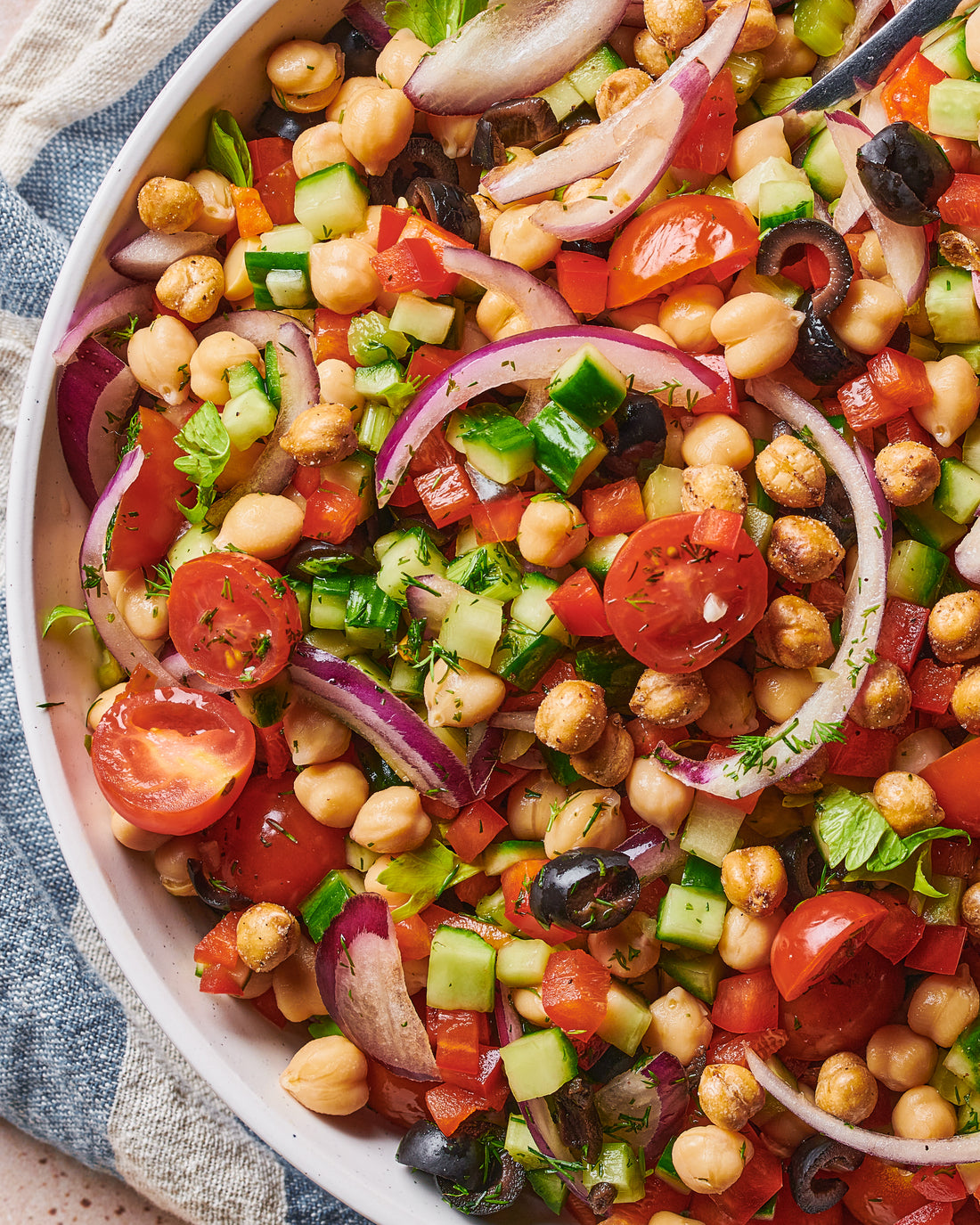 Spring Chickpea Salad