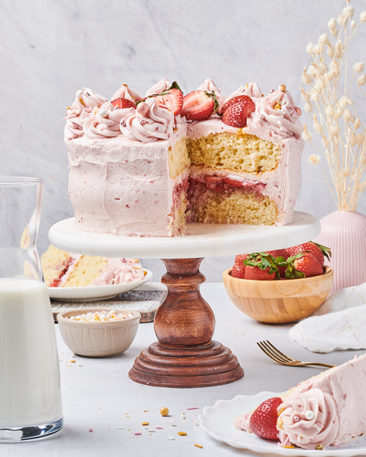 Strawberry Spring Cake