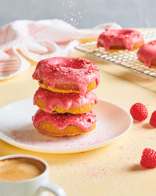 Raspberry Margarita Donuts