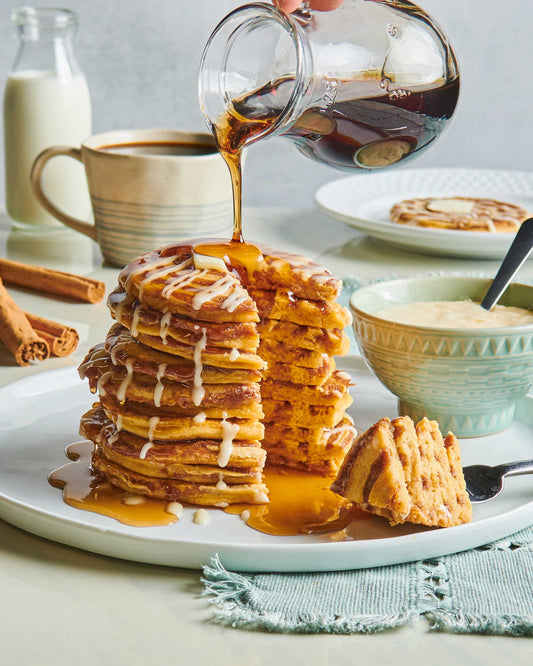 Cinnamon Roll Pancakes