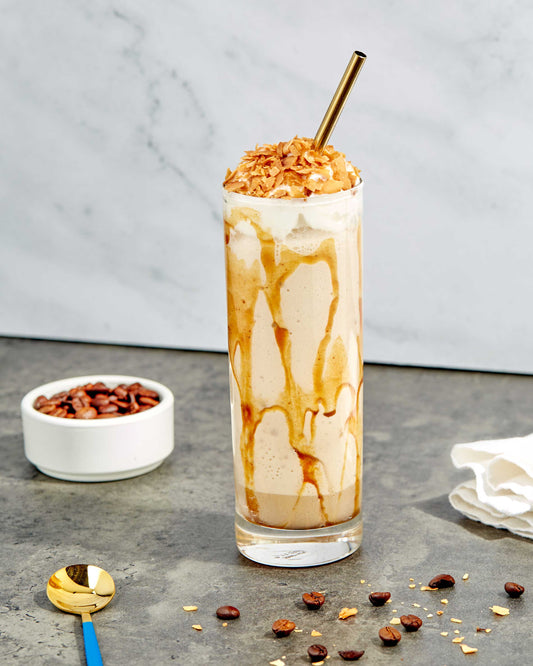 Caramel Coconut Frozen Coffee