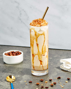 Caramel Coconut Frozen Coffee