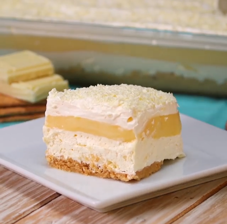 White Chocolate Lasagna