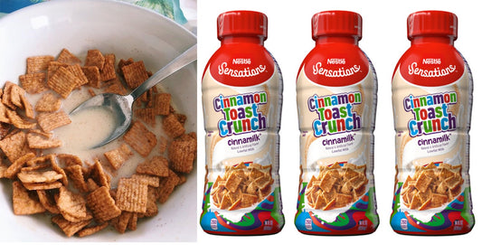 Cinnamon Toast Crunch-Flavored Milk Cinnamilk Is Coming!