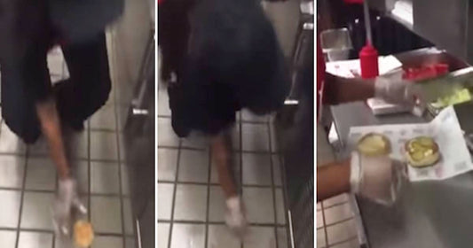 Watch: Fast Food Employee's Disturbing Act Caught On Camera, Goes Viral (Video)