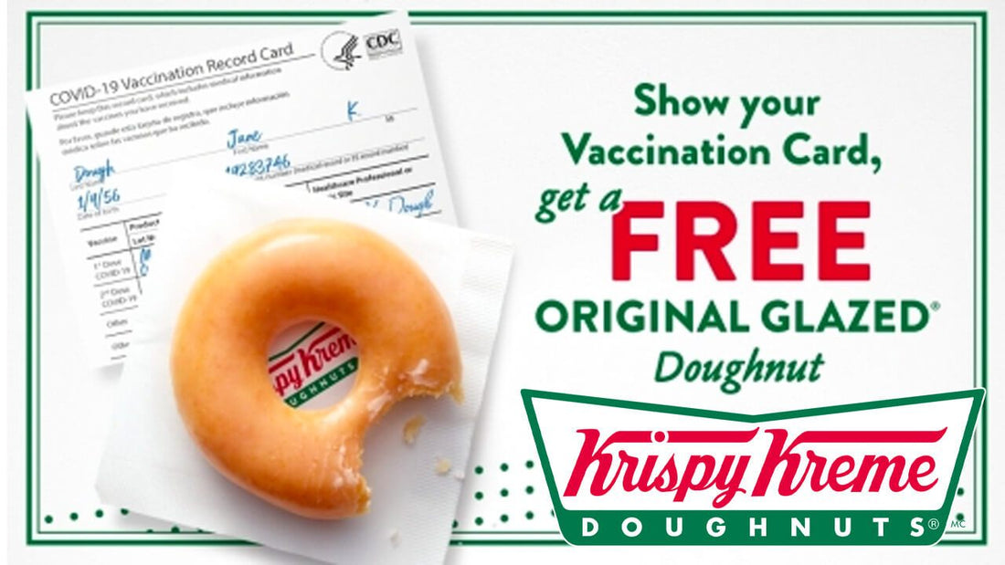 Krispy Kreme Is Offering Free Doughnuts to Vaccinated Guests