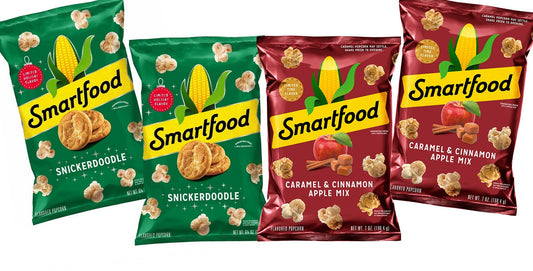 Snickerdoodle Cookie Popcorn & Caramel Cinnamon Apple Popcorn are Salty-Sweet Snack Perfection