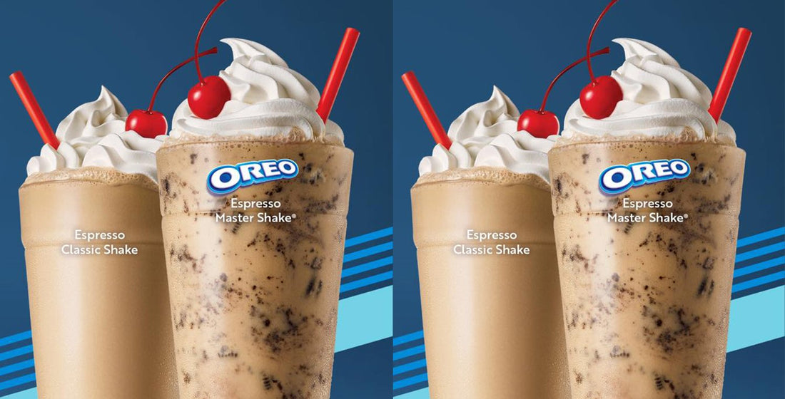 New Espresso Milkshake & OREO Espresso Milkshake Coming to SONIC!