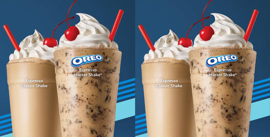 New Espresso Milkshake & OREO Espresso Milkshake Coming to SONIC!