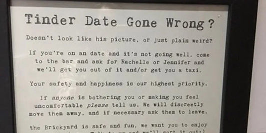 A UK Bar Will Swipe Left For You If Your Tinder Date Turns South