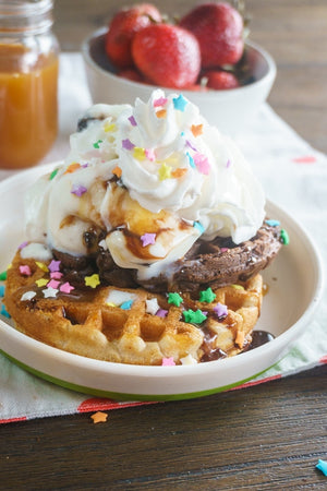 Waffle Sundae Bar